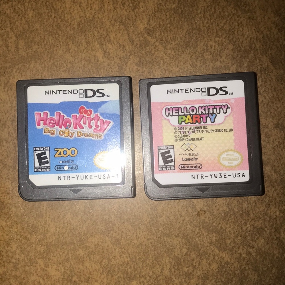 Hello kitty ds games